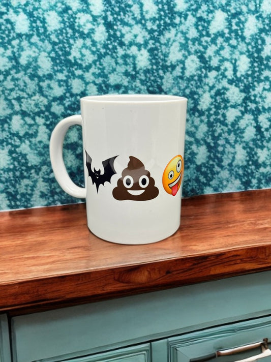 Funny Emoji Ceramic Coffee Mug