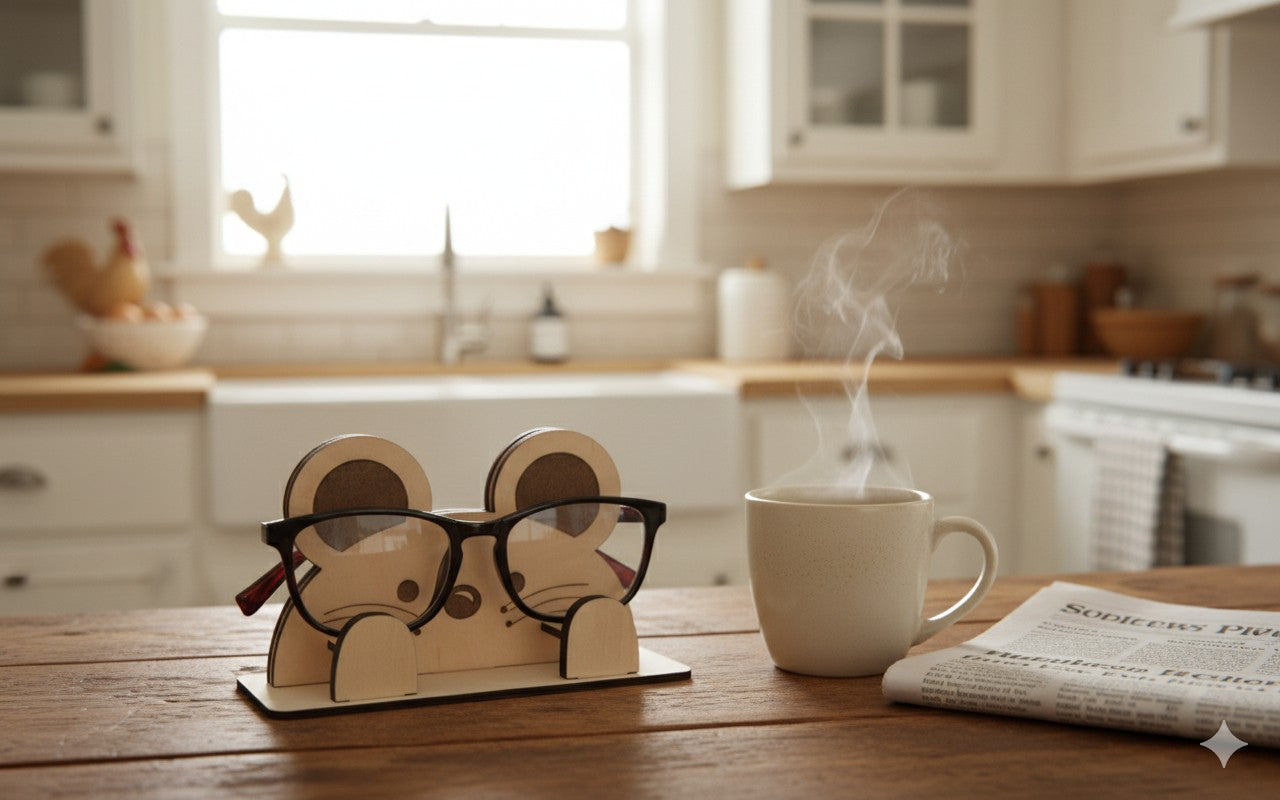 Mouse Eyeglass Holder