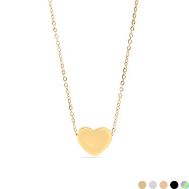 Engravable Heart Necklace