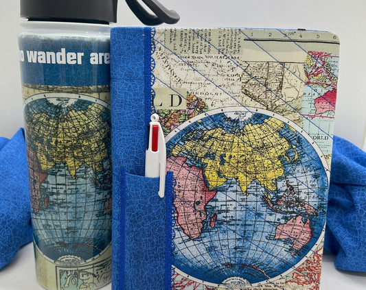 Travel Journal with matching tumbler